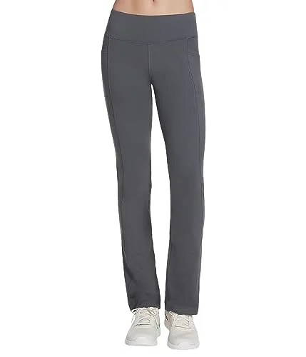 Skechers ▫️ Go Walk Calças de Cintura Alta Joy – Elásticas em 4 direções, com absorção de humidade, cintura em camadas - Leggings para mulher 2