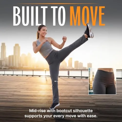 Skechers ▫️ Go Walk Calças de Cintura Alta Joy – Elásticas em 4 direções, com absorção de humidade, cintura em camadas - Leggings para mulher 3