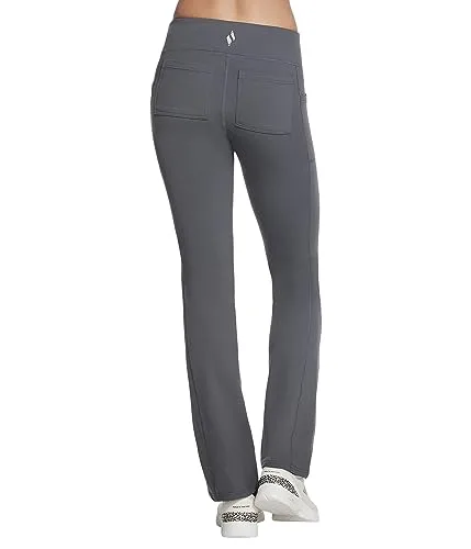 Skechers ▫️ Go Walk Calças de Cintura Alta Joy – Elásticas em 4 direções, com absorção de humidade, cintura em camadas - Leggings para mulher 2