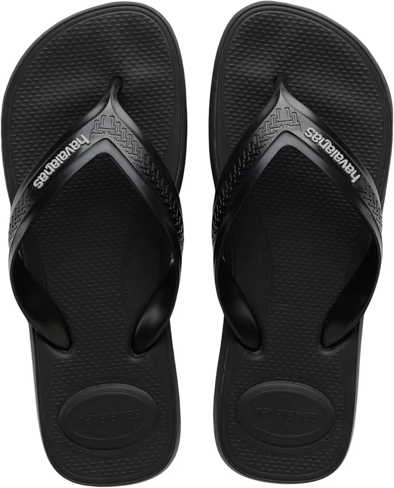 Havaianas ▫️ Top Max Comfort, chinelos elegantes, confortáveis e duráveis, design robusto e funcional, sola anatómica e antiderrapante, para homem