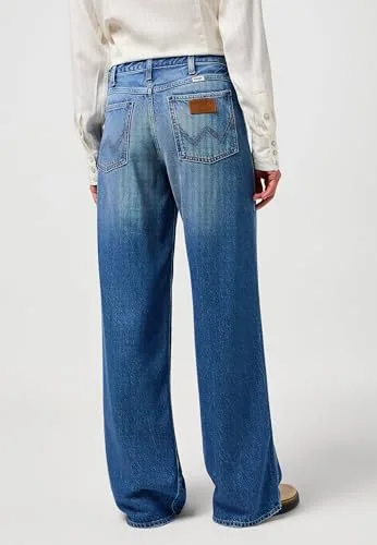 Wrangler ▫️ Calças de ganga para mulher - Corte largo - World Wide - Promises Kept 4