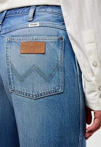 Wrangler ▫️ Calças de ganga para mulher - Corte largo - World Wide - Promises Kept 6