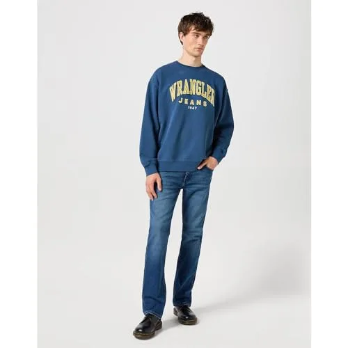 Wrangler ▫️ Calças de ganga para homem - Corte regular - Horizon - Old Habits 4