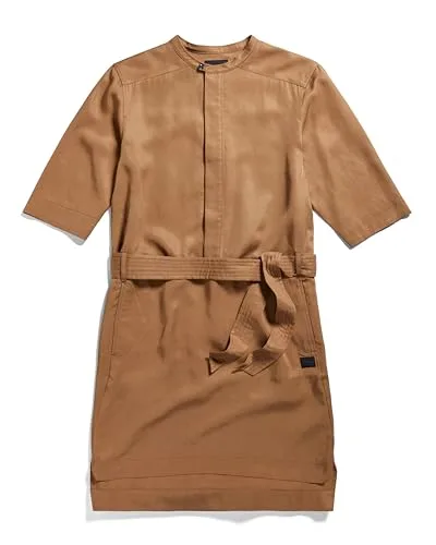 G-STAR ▫️ Vestido-camisa com meia carcela para mulher 5