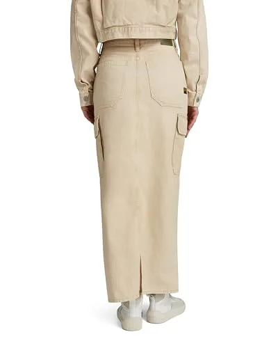 G-STAR ▫️ Mulher Viktoria Long Cargo Skirt 2
