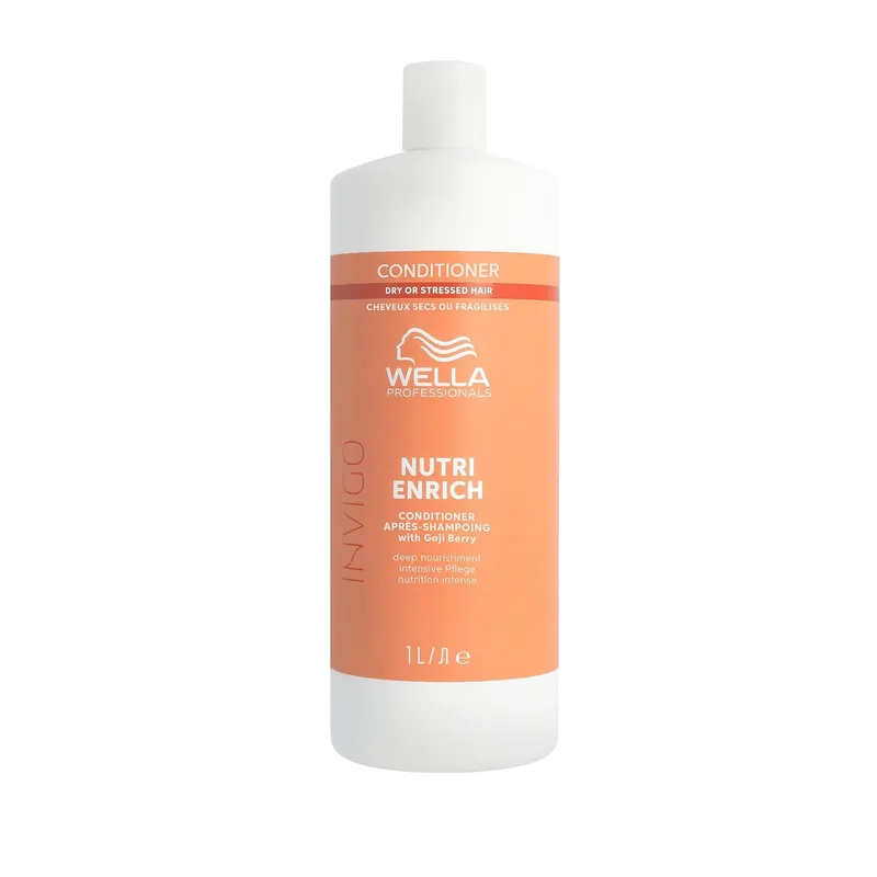 Wella Professionals ▫️ Invigo Nutri-Enrich – Linha de cuidados capilares, nutrição e hidratação profunda instantânea, para cabelos secos e danificados
