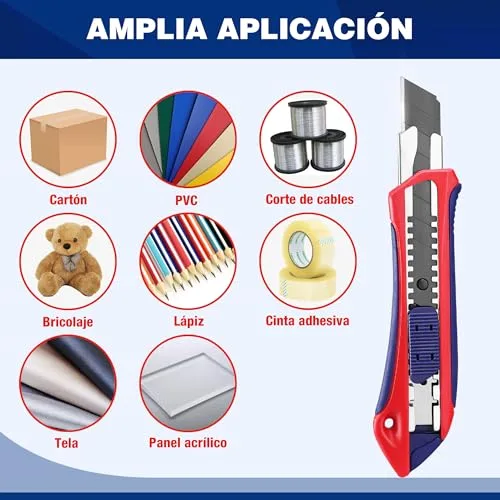 WORKPRO ▫️ X-Acto Profissional, 3 peças, com 10 lâminas de substituição 7