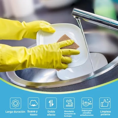 AIDEA ▫️ Esponjas Naturais, 24 unidades, esponjas de celulose para pratos, esponja de limpeza 4