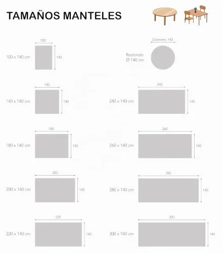 Martina Home ▫️ Toalha de Mesa Antimanchas CONFECCIONADA com padrão Vichy Verde Garrafa 100 x 140 cm 7