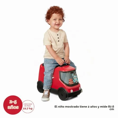 Radio Flyer ▫️ Camião Ride & Deliver, brinquedo de empurrar vermelho para crianças a partir dos 2 anos 3