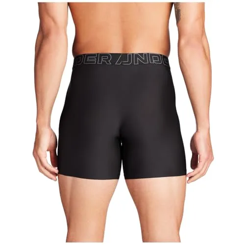 Under Armour ▫️ Conjunto de 3 boxers Tech Mesh para homem, comprimento da perna de 15 cm – Respiráveis, absorvem a humidade, toque suave, conforto durante todo o dia 3