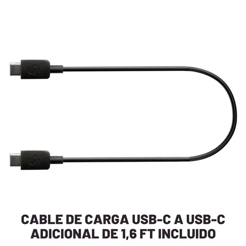 Skullcandy ▫️ Auscultadores Hesh ANC sem fios, com cancelamento de ruído, 22 horas de autonomia, microfone, compatíveis com iPhone, Android e dispositivos Bluetooth - Preto 2