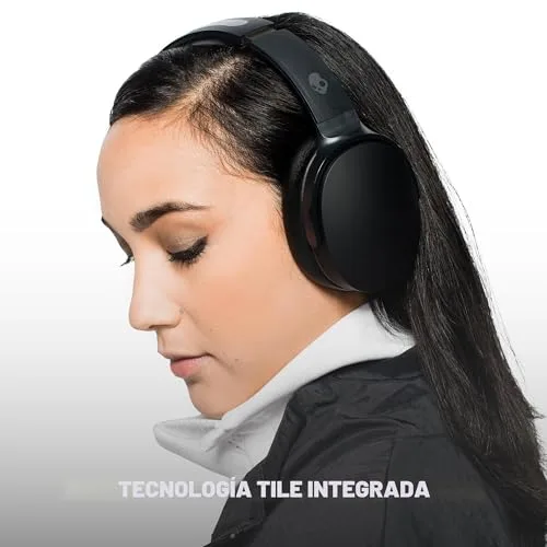 Skullcandy ▫️ Auscultadores Hesh ANC sem fios, com cancelamento de ruído, 22 horas de autonomia, microfone, compatíveis com iPhone, Android e dispositivos Bluetooth - Preto 5