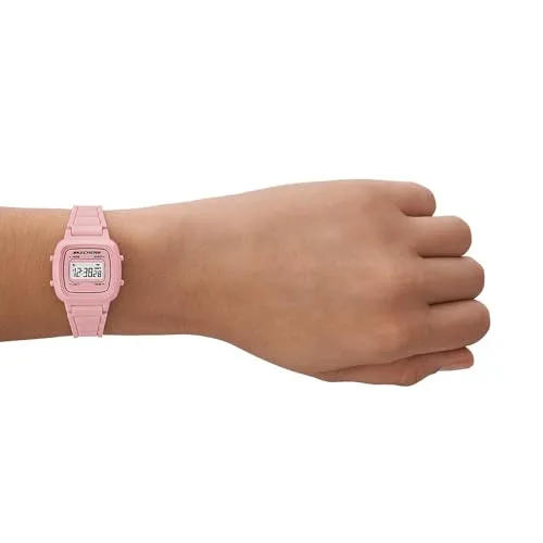 Skechers ▫️ Relógio para mulher, mecanismo digital com bracelete em poliuretano 2