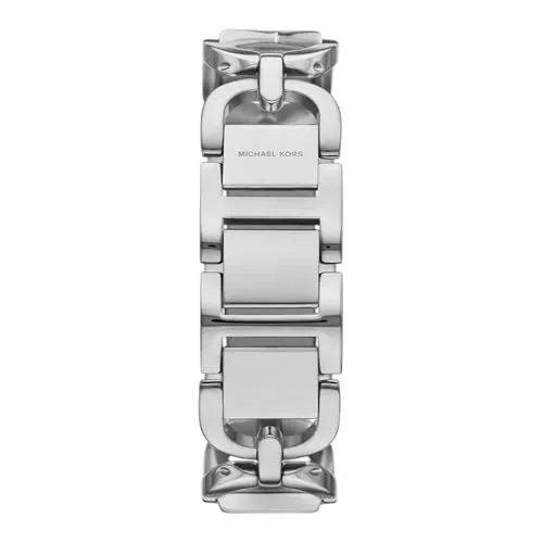 Michael Kors ▫️ Relógio Empire para mulher, movimento de quartzo com três ponteiros e bracelete em aço inoxidável 2