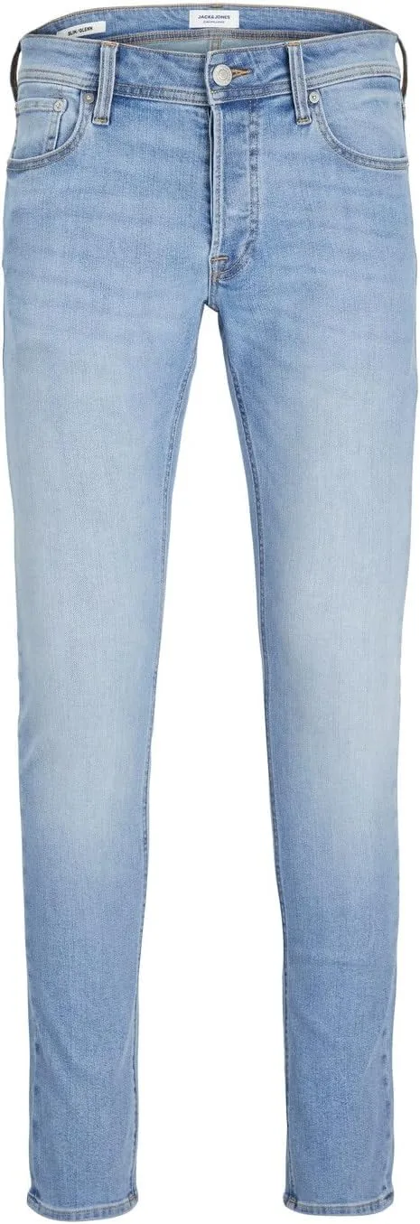 JACK & JONES ▫️ Calças de ganga slim fit Jjiglenn Jjoriginal SQ 330 Noos Calças de ganga slim fit