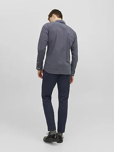 JACK & JONES ▫️ Calças chino para homem, corte justo 3