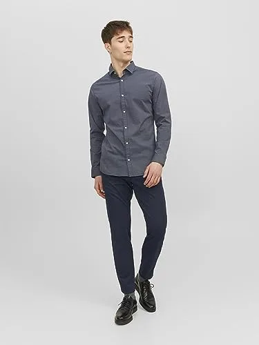 JACK & JONES ▫️ Calças chino para homem, corte justo 5