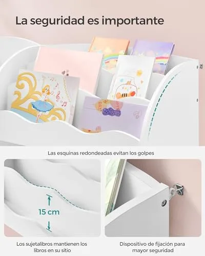 SONGMICS ▫️ Estante Infantil, Organizador de Brinquedos, 2 Caixas 6