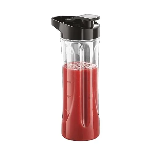 Russell Hobbs ▫️ Liquidificador Individual Mix & Go, Liquidificador para Smoothies, Mini-liquidificador para sumos, batidos e gazpachos, copo de 600 ml, tampa, sem BPA, pés antiderrapantes, aço inoxidável, 23472-56 4