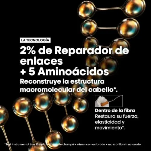 L'Oréal Professionnel Paris ▫️ L’Oréal Professionnel, Absolut Repair Molecular Máscara Reparadora Sem Enxaguamento, Textura Cremosa, Repara os danos e fortalece, Proteção térmica, Fórmula patenteada, para cabelos danificados 5