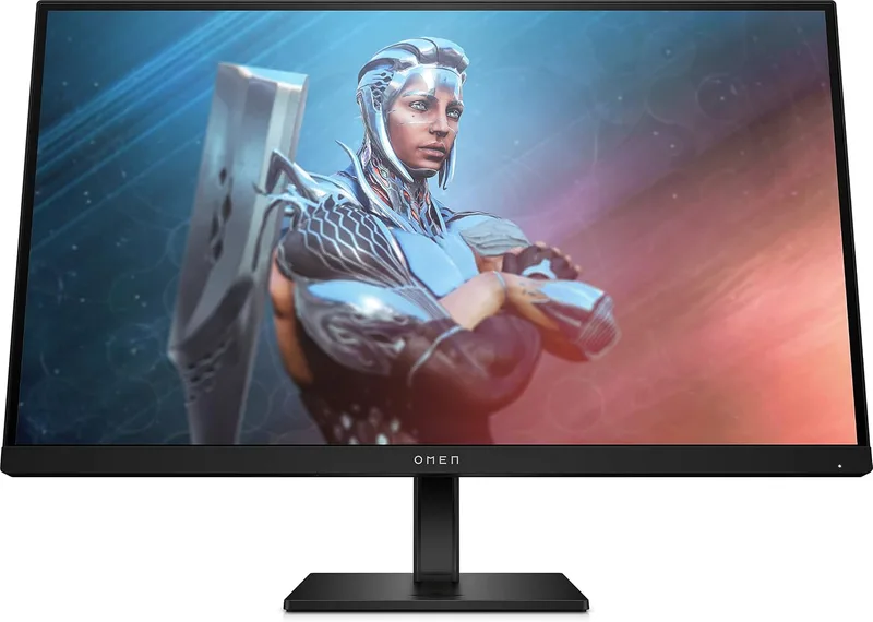 HP ▫️ OMEN by 27, ecrã plano para PC, 68,6 cm (27"), 1920 x 1080 píxeis, Full HD, Preto