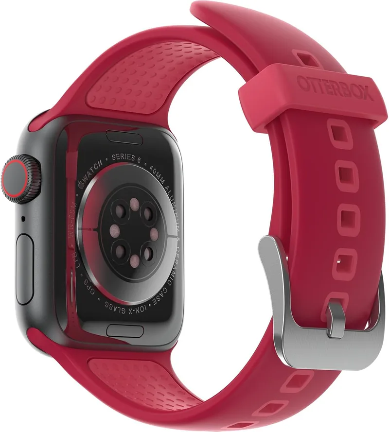 Otterbox ▫️ Pulseira para Apple Watch Series 10/9/8/7/6/SE (2.ª geração)/SE (1.ª geração)/5/4, pulseira de silicone com toque suave e resistente ao desgaste para Apple Watch