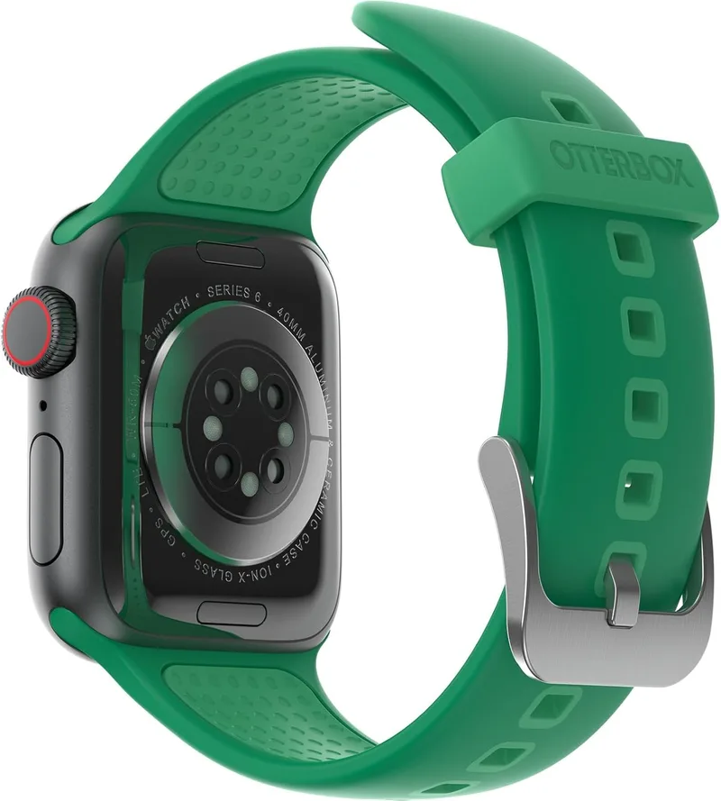 Bracelete OtterBox para Apple Watch Series 10/9/8/7/6/SE 2ª geração/SE 1ª geração/5/4ª geração, Bracelete de silicone resistente ao desgaste e de toque suave para Apple Watch