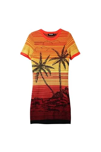 Desigual ▫️ Vest_bipalmeri Vestido de senhora 6
