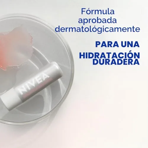 NIVEA ▫️ Bálsamo labial hidratante Hyaluron Lip Moisture Plus Rose, 5,2 g 4
