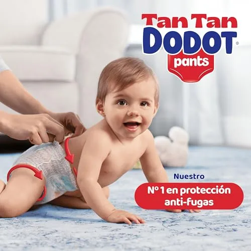 DODOT ▫️ Calças de fralda Activity, Tamanho 7, 87 fraldas, 17 kg+, com ajuste 360 que ajuda a evitar folgas e fugas e materiais extra suaves 2