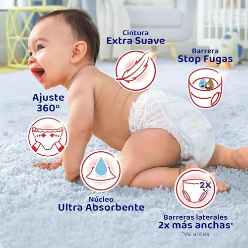 DODOT ▫️ Calças de fralda Activity, Tamanho 7, 87 fraldas, 17 kg+, com ajuste 360 que ajuda a evitar folgas e fugas e materiais extra suaves 4