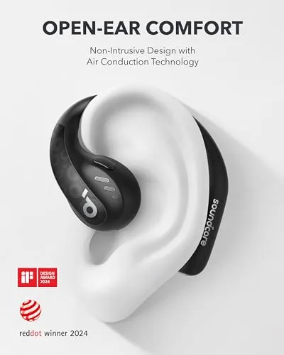 Soundcore ▫️ AeroFit Pro da Anker – Auscultadores Bluetooth, LDAC, 46 h 2