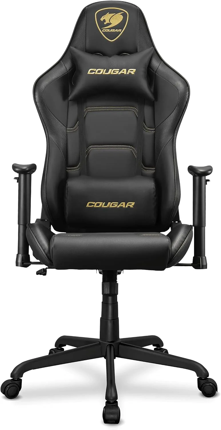 COUGAR ▫️ Gaming Armor Elite Royal Cadeira de Jogo para PC com Assento Estofado Preto (cgR-ElI-Glb)