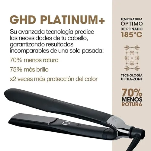 ghd ▫️ Platinum+ - Alisador de cabelo profissional inteligente, cabelo mais forte 3