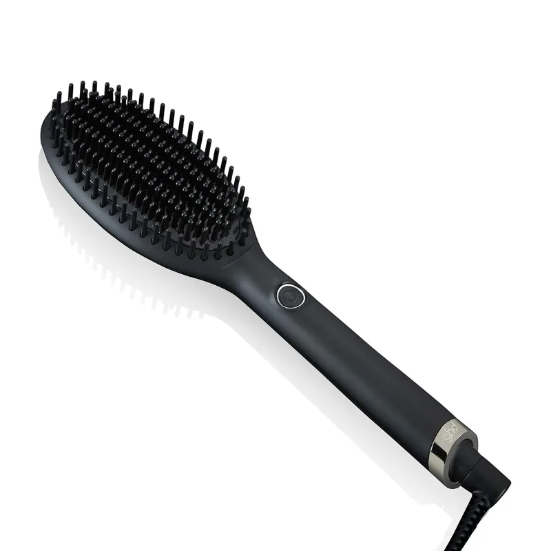 ghd ▫️ Glide - Escova térmica alisadora para um acabamento liso e natural sem esforço, suave, brilhante e sem frizz, com pinos cerâmicos - Para todos os tipos de cabelo (tomada europeia)
