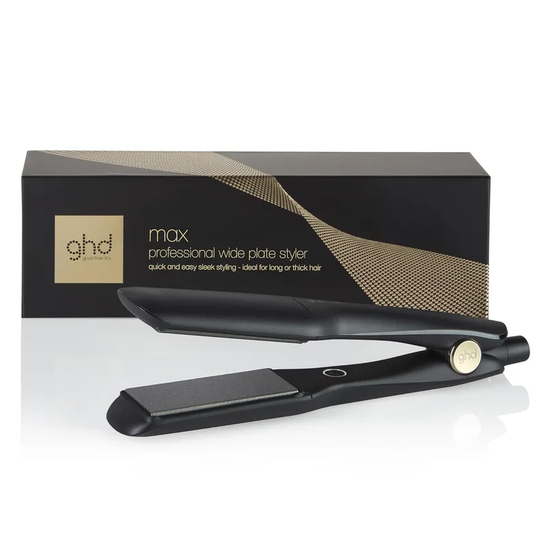 ghd ▫️ Max - Alisador de cabelo profissional com placas largas, mais brilho