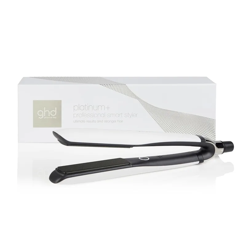 ghd Platinum+ - Alisador profissional inteligente, cabelo mais forte, mais brilho e proteção da cor - para todos os tipos de cabelo - (ficha europeia)
