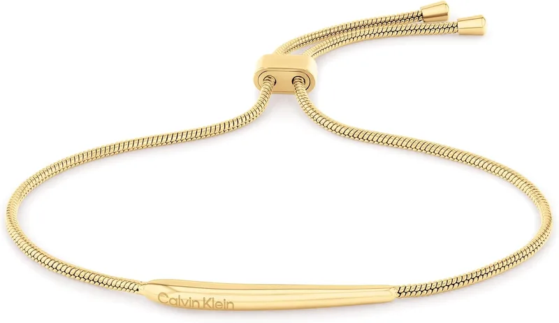 Calvin Klein ▫️ Pulseira para mulher da coleção ELONGATED DROPS em aço inoxidável - Disponível nas versões prata ou ouro