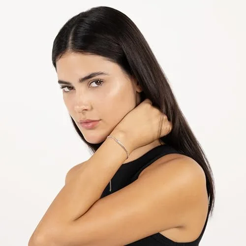 Calvin Klein ▫️ Pulseira para mulher da coleção ELONGATED DROPS em aço inoxidável - Disponível nas versões prateada ou dourada 3