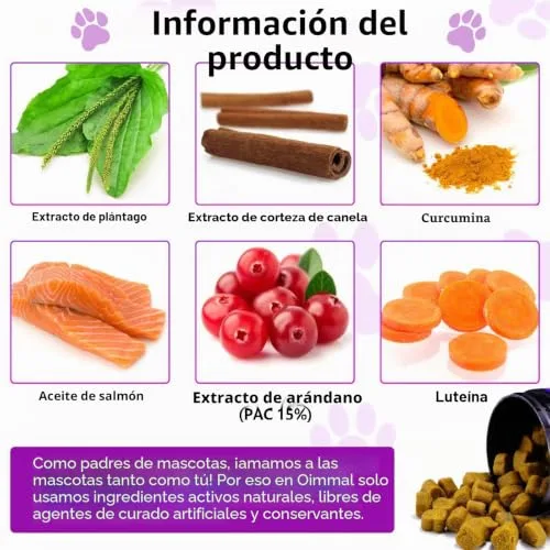 Bieyoc ▫️ 15 em 1 Gomas Multivitamínicas, 150 Vitaminas Mastigáveis para Cães, Suplementos para as Anca e Articulações, Sistema Imunitário, Pele e Pelo, Para Todas as Idades e Raças, Sabor a Pato 6