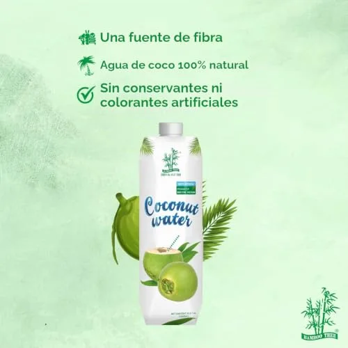 Bamboo Tree ▫️ Água de Coco Natural 330 ml - Sem Açúcar 5