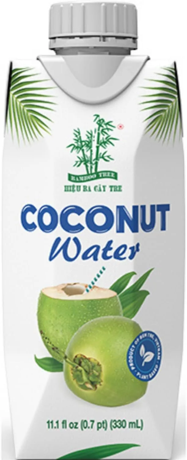 Bamboo Tree ▫️ Água de Coco Natural 330 ml - Sem Açúcar