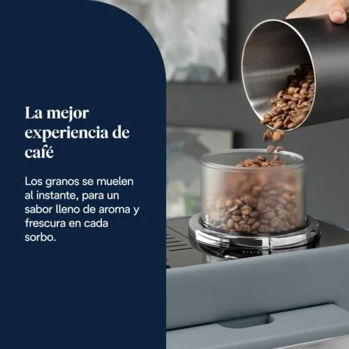 De'Longhi ▫️ Rivelia - Máquina de café superautomática para 16 bebidas, cinzenta 4