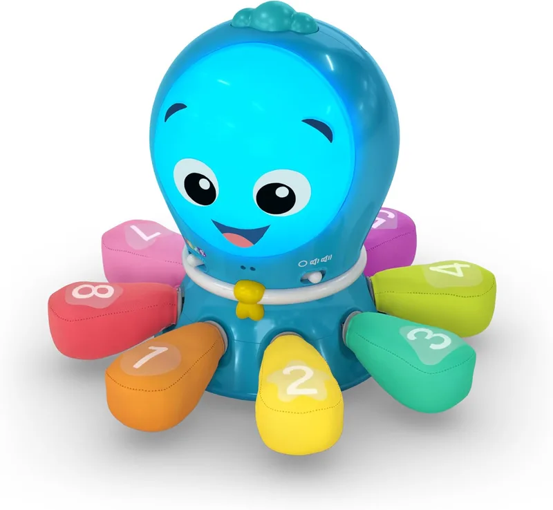 Baby Einstein ▫️ Ocean Explorers Go Opus Go 4 em 1, Brinquedo educativo para gatinhar e apanhar, com atividades, música e luzes, para idades dos 3 meses aos 5 anos