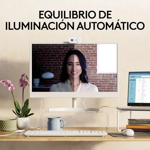 Logitech ▫️ Brio 100, câmara web Full HD para reuniões e streaming 3