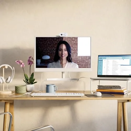Logitech ▫️ Brio 100, câmara web Full HD para reuniões e streaming 6