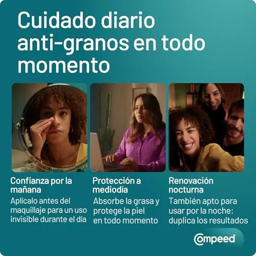 Compeed ▫️ Adesivo Anti-Espinhas, Tratamento para a Acne para Uso Diurno, 15 unidades 5