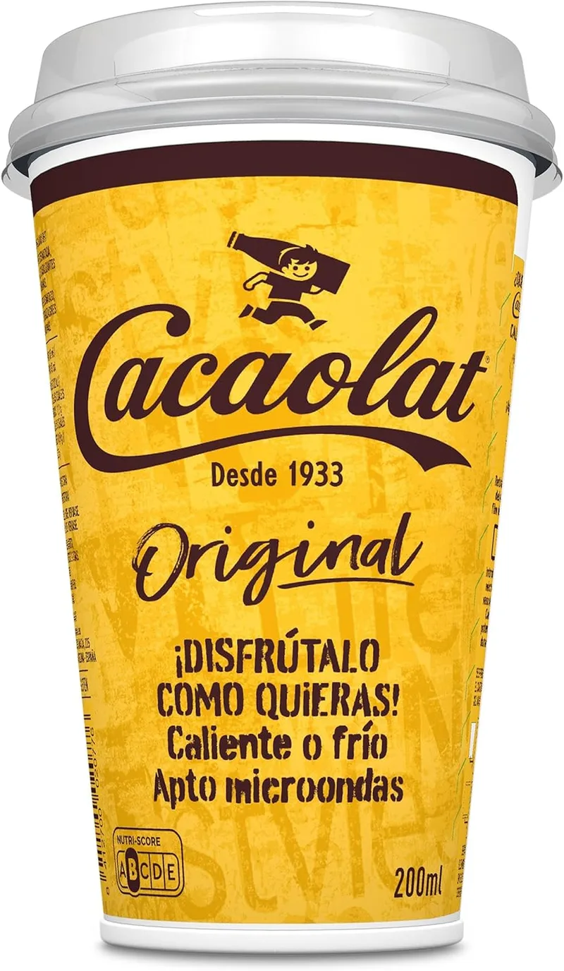 Cacaolat ▫️ batido de cacau - copo original 200ml