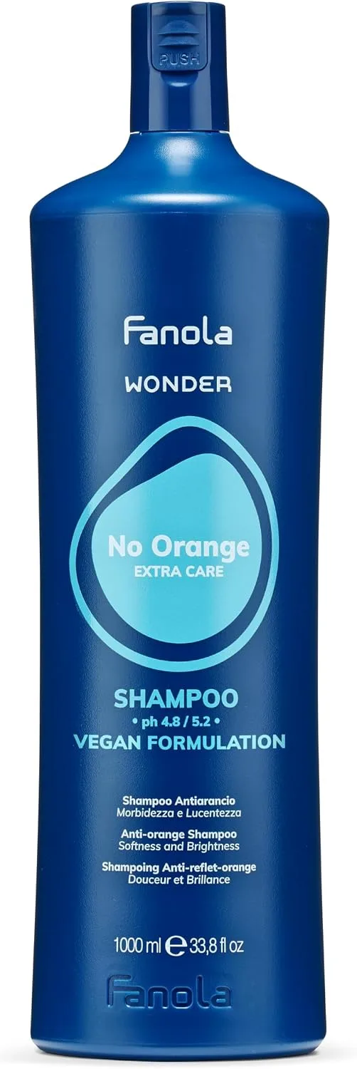 FANOLA ▫️ Wonder NoOrange Shampoo, Champô Anti-Tom Alaranjado, 1000 ml